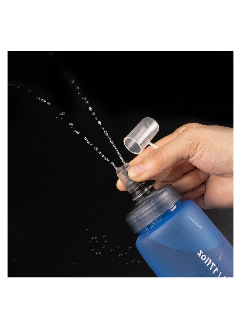 Cool Baby Style COOLBABY Ultimate Outdoor Collapsible Water Bottle 550ml TPU Soft, Leakproof & Portable Perfect for Travel, Sports, Camping, Hiking, Running, Cycling etc - Image 2