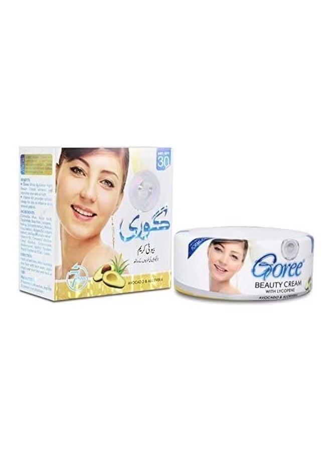 Goree Whitening Cream, Anti-Aging & Spot Removing, with Avocado & Aloevera, 28g - Image 1