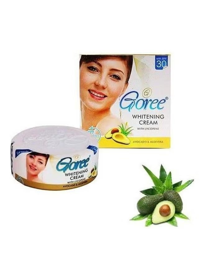 Goree Whitening Cream, Anti-Aging & Spot Removing, with Avocado & Aloevera, 28g - Image 2