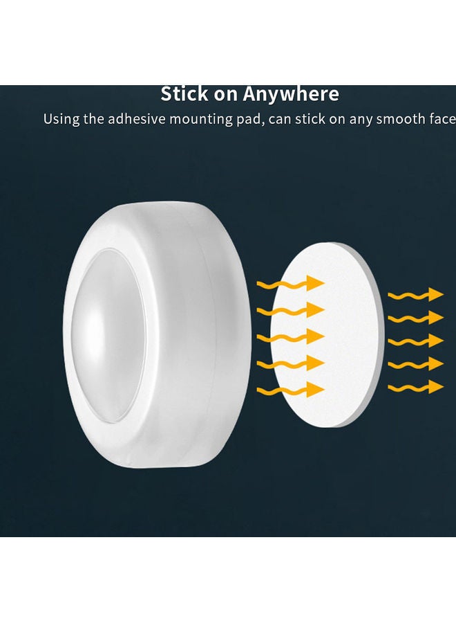 NIBEMINENT 6-LED Puck Lights With 2 Remote Controls Multicolour - Image 5