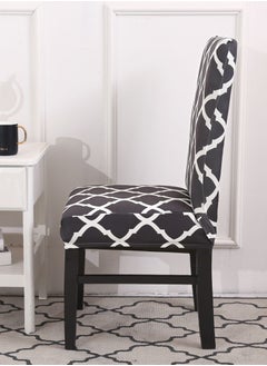Sharpdo 6-Piece Set Modern Simple Dyed Elastic One-Piece Chair Cover For All Seasons  - Image 3
