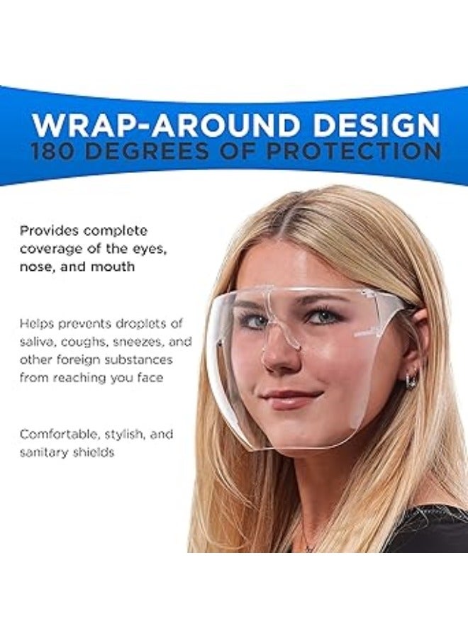 Anti-dust Anti-fog Mask Safety Transparent Goggles for Men And Women - Image 3