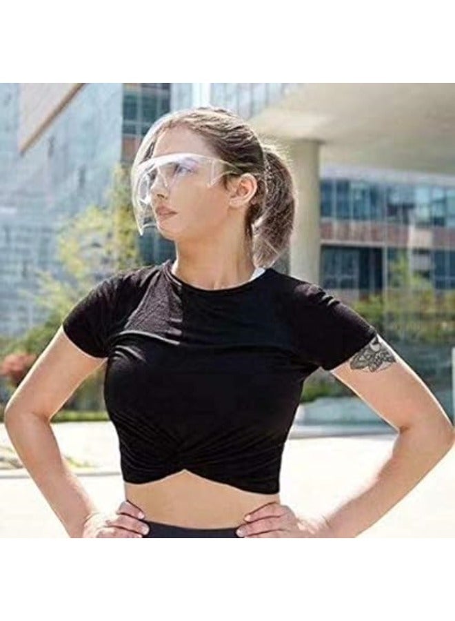 Anti-dust Anti-fog Mask Safety Transparent Goggles for Men And Women - Image 4