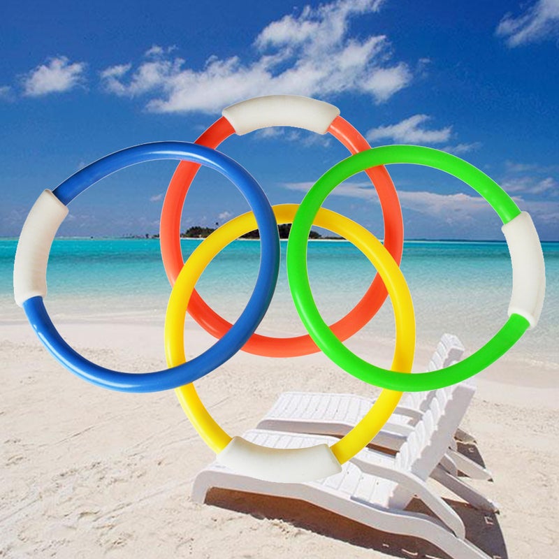 4pcs Underwater Swimming Diving Sinking Pool Toy For Kid Children - Image 4