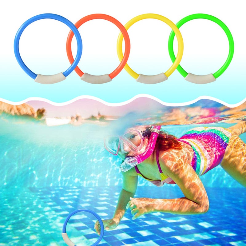 4pcs Underwater Swimming Diving Sinking Pool Toy For Kid Children - Image 3