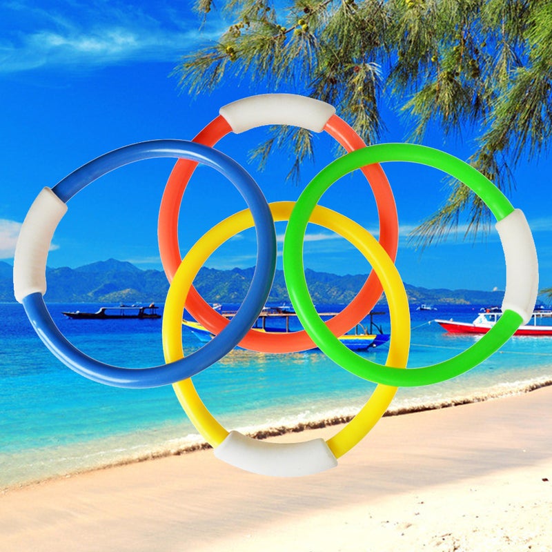 4pcs Underwater Swimming Diving Sinking Pool Toy For Kid Children - Image 2
