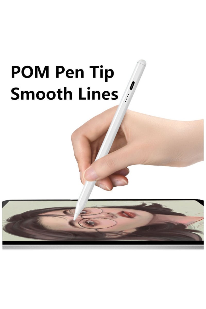 Denx Stylus Pen for iPad with Palm Rejection, Active Pencil Compatible with  iPad Pro 11 & 12.9 inch, iPad 9th/8th/7th/6th Gen, iPad Air 5th/4th/3rd Gen,iPad Mini 6th/5th Gen - Image 4