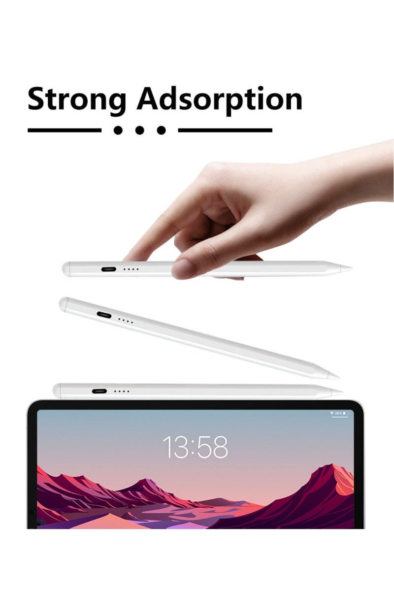 Denx Stylus Pen for iPad with Palm Rejection, Active Pencil Compatible with  iPad Pro 11 & 12.9 inch, iPad 9th/8th/7th/6th Gen, iPad Air 5th/4th/3rd Gen,iPad Mini 6th/5th Gen - Image 5