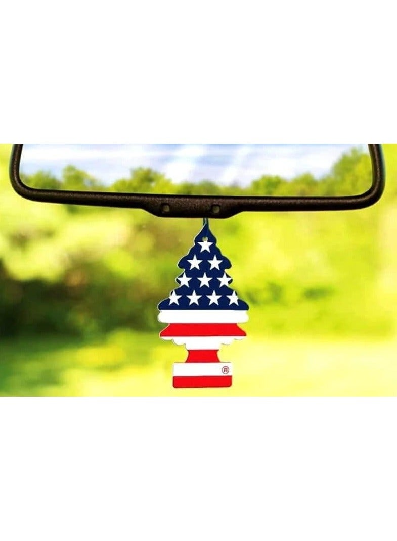 Little Trees Vanilla Pride Hanging Paper Car Air Freshener - Image 2