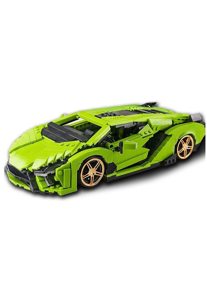 mould king 10011 High-tech Super Sports Car Model for Racing Car, Technology Car Clamping Blocks MOC Kit for Kids Educational STEM Birthday Gifts Toys  - Image 4