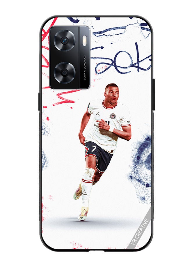 VR CREATIVE Protective Case Cover For OnePlus Nord N20 SE Mbappe Design Multicolour - Image 1