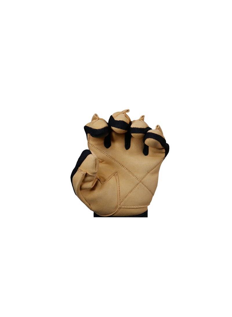 Schiek Power Series Lifting Gloves With Wrist Wrap Full Finger Protection Large - Image 3