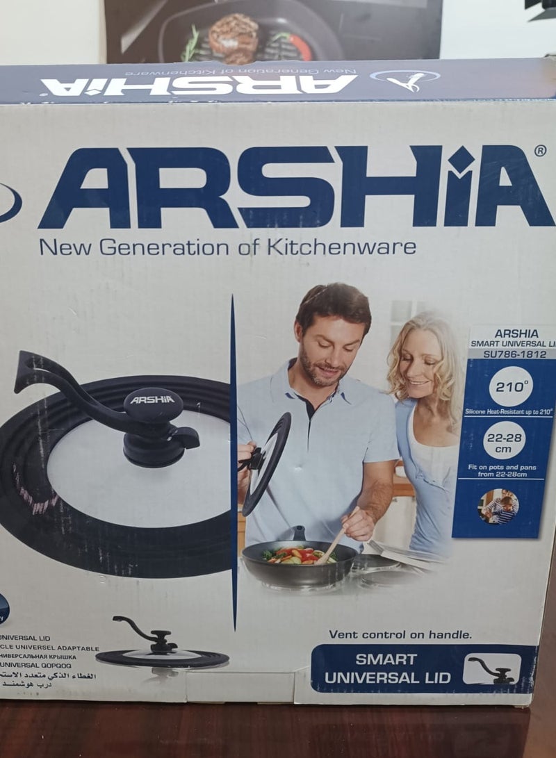 Arshia Smart Cover, Heat Resistant Silicone and Glass, Multi-Purpose - Image 3