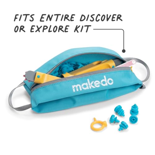 Makedo Tool-Case | Stylish and Eco-Friendly Storage Solution for Up to 300 Scrus or 20 Tools | For All Ages and Versatile for All Various Craft Supplies - Image 4