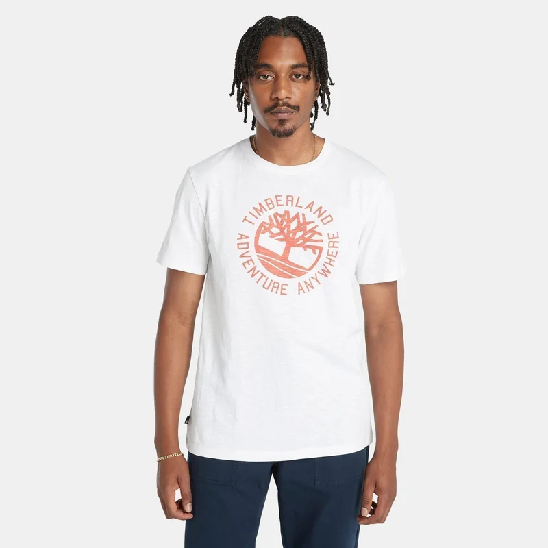 Timberland Men's TFO Mountain Logo T-Shirt