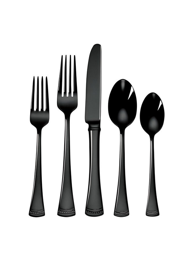 LENOX Lenox 893677 Portola Black 20-Piece Flatware Set  - Image 1