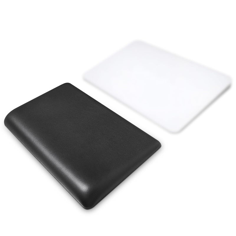 HONKID Low Profile Mouse Wrist Rest for Slim Mouse Wrist Pad for Magic Trackpad, Made of Cool Gel and Non-Slip Rubber Base, Easy Typing and Relieve Wrist Pain, Black - Image 1
