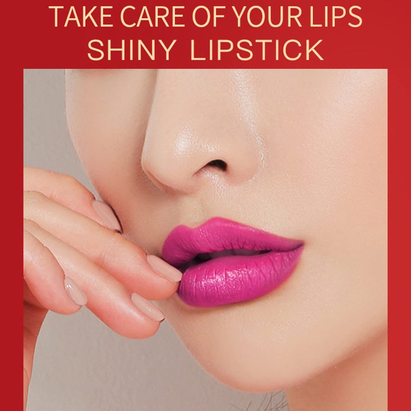 YANQINA 2 Pcs Magic Black Blue Lipstick Set, Shimmer Color Changing Lipstick(Blue Changed into Pink,Black Change into Brick Red),Natural Moisturizing Lip Balm Labiales Magicos Nutritious Lazy Lipstick - Image 2