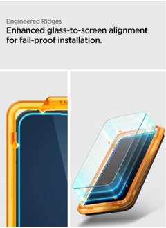 Spigen Glastr Align Master Tempered Glass for Nothing Phone (2) Screen Protector - 2 Pack  - Image 4