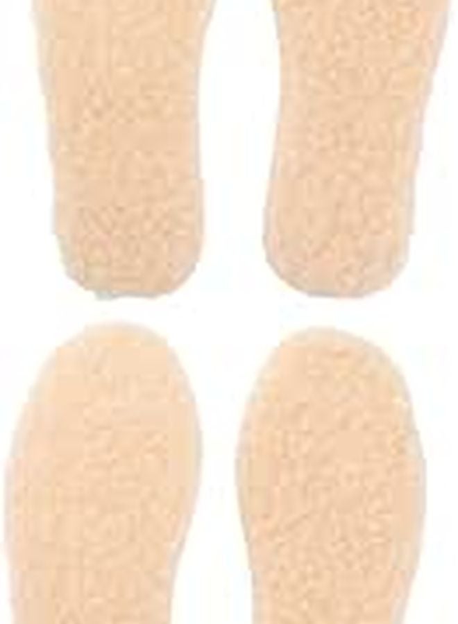 2 Pairs Soft Warm Imitation Lamb Hair Insoles For School Sports Shoes Boys Girls - Image 1