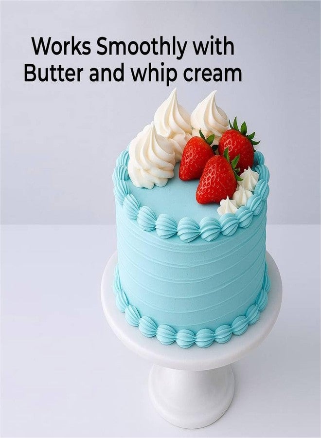 OM KRAFT OMKRAFT Round Cake Dummy 8 x 6 Inch | High Density Foam Cake Base for Cake Decoration, Practice & Display | Reusable Dummy Cake for Bakers | Pack of 1 - Image 3