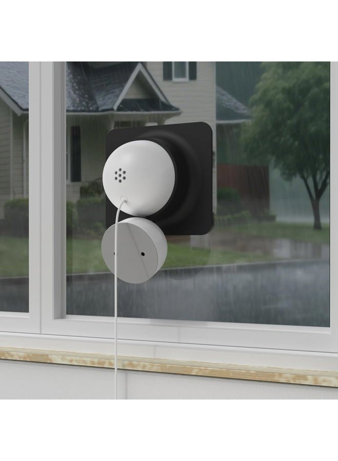 Holicfun Window Mount for 2nd Generation Google Nest Cam Indoor Wired (Black) - Image 5