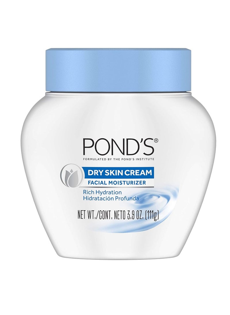 Pond's - Pond's Face Cream, Dry Skin, 3.9 oz - Image 1
