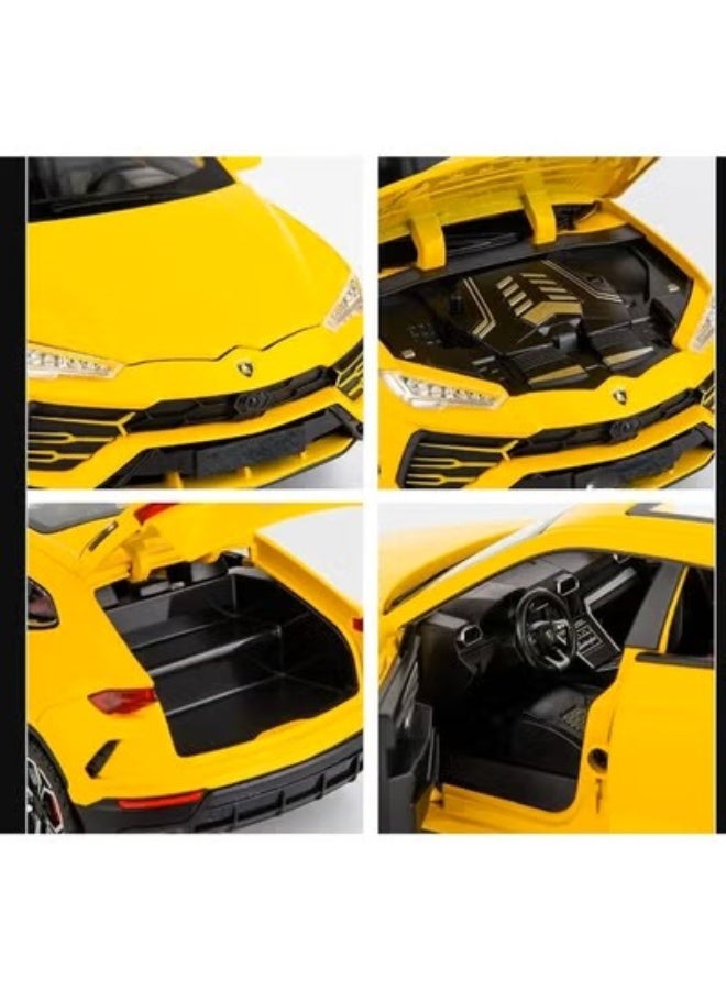 TOY GARDEN 1:24 Simulation of Lamborghini Urus Diecast Car Model – Pull Back Alloy SUV Toy with Sound & Light – Kids Boys Girls Gift Collectible - Image 4