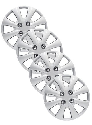 Pack of 4 EM-3129 Taiwan Wheel Cover | 14" Inch | Silver Universal Nested Style - pzsku/ZCE83B40B9497A422A77EZ/45/1746998865/ebd8a450-3387-4d0d-8340-9f6a45569727