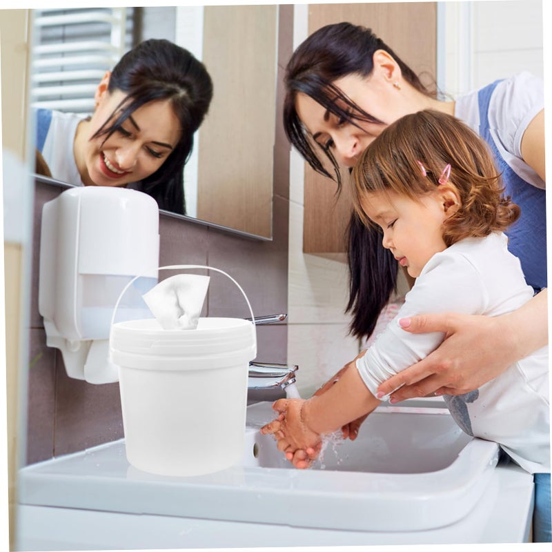 Portable Wet Wipe Dispenser Holder Bucket For Baby Bathroom Living Room Modern Design - Image 4