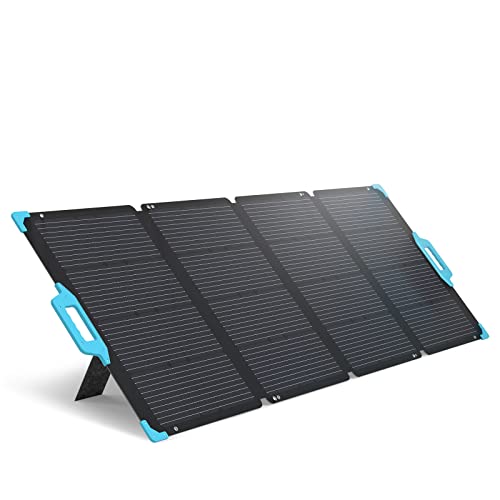 Renogy E.FLEX 220 Watt Waterproof Foldable Portable Solar Panel with Kickstand & Carry Handles for Road Trip, Camping, RV, and Fishing - Image 1
