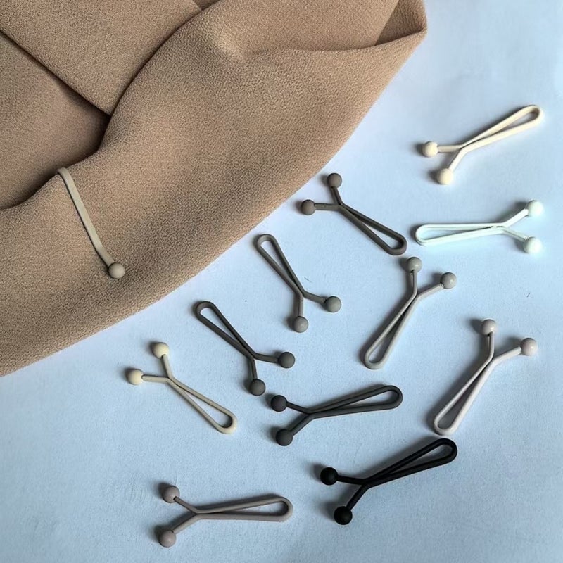 New Alloy Metal Paint Safety Smooth Safety Pin Gauze Towel Buckle Fixed Non-Marking Function Fixed Clip - Image 2