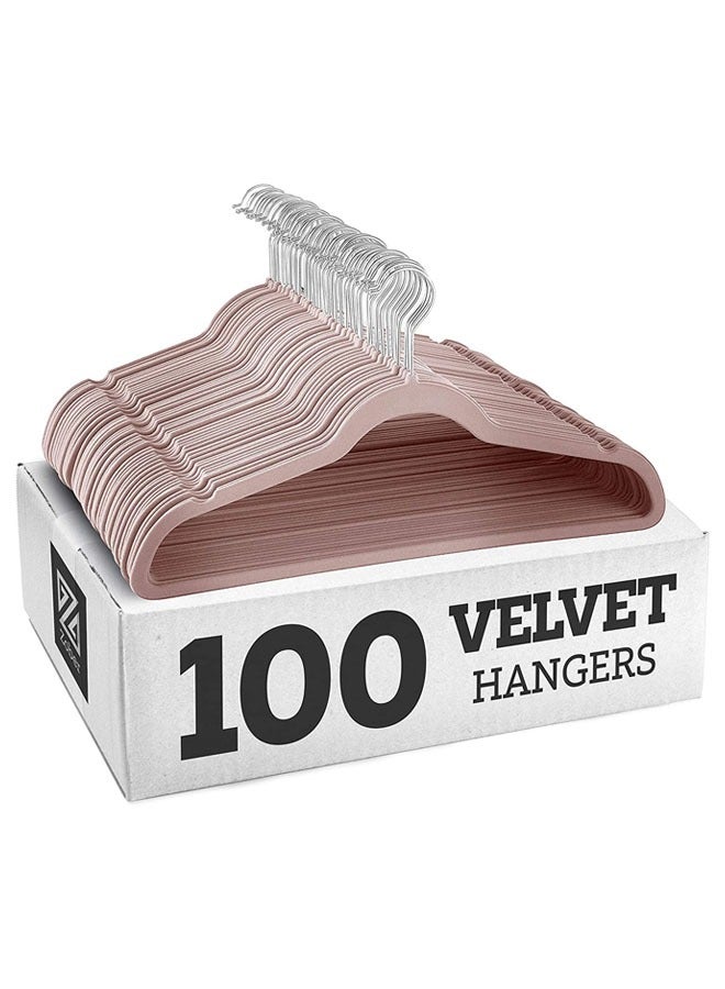 ZOBER Nonslip Velvet Hangers, Shirt Hangers, Ultrathin Space-Saving  - Image 1