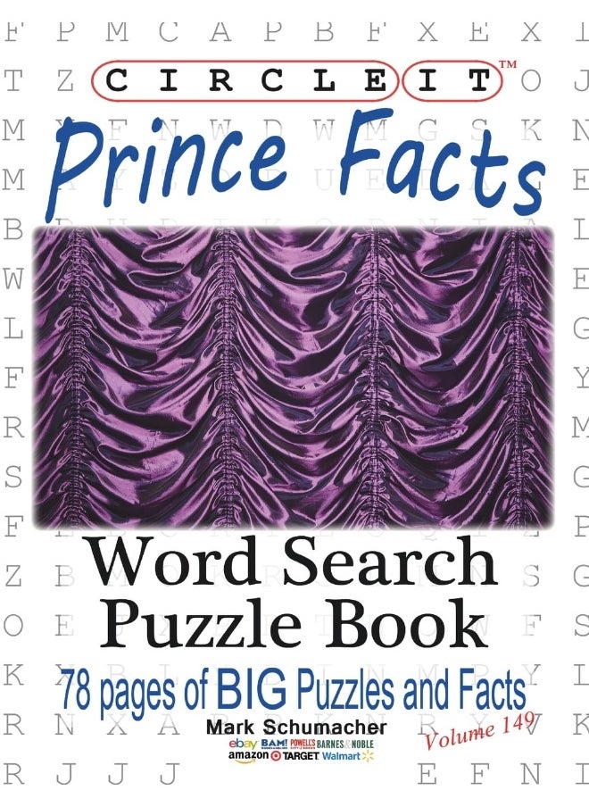 Circle It, Prince Facts, Word Search, Puzzle Book  - Image 1