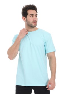 Andora Essential Plain Short Sleeves T-Shirt_Turquoise  - Image 1