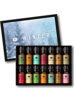 P&J Trading Winter Set of 14 Premium Grade Fragrance Oils - 10ml  - Image 1