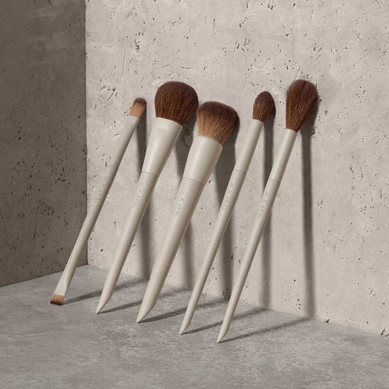 Morphe x Ariel Cheek Essentials Duo - Makeup Brush Set Including A58 Signature Cream Contour & A22 Blush Brushes for Seamless Definition and Color Application (2 Piece Set) - Image 5