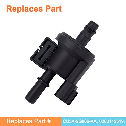 YOUYIEN Vapor Canister Purge Solenoid Valve Fit for Ford Fusion Lincoln MKZ 2.0L Turbo 2013-2016.Vapor Canister Purge Valve. Replaces Part # 0280142519 - Image 2