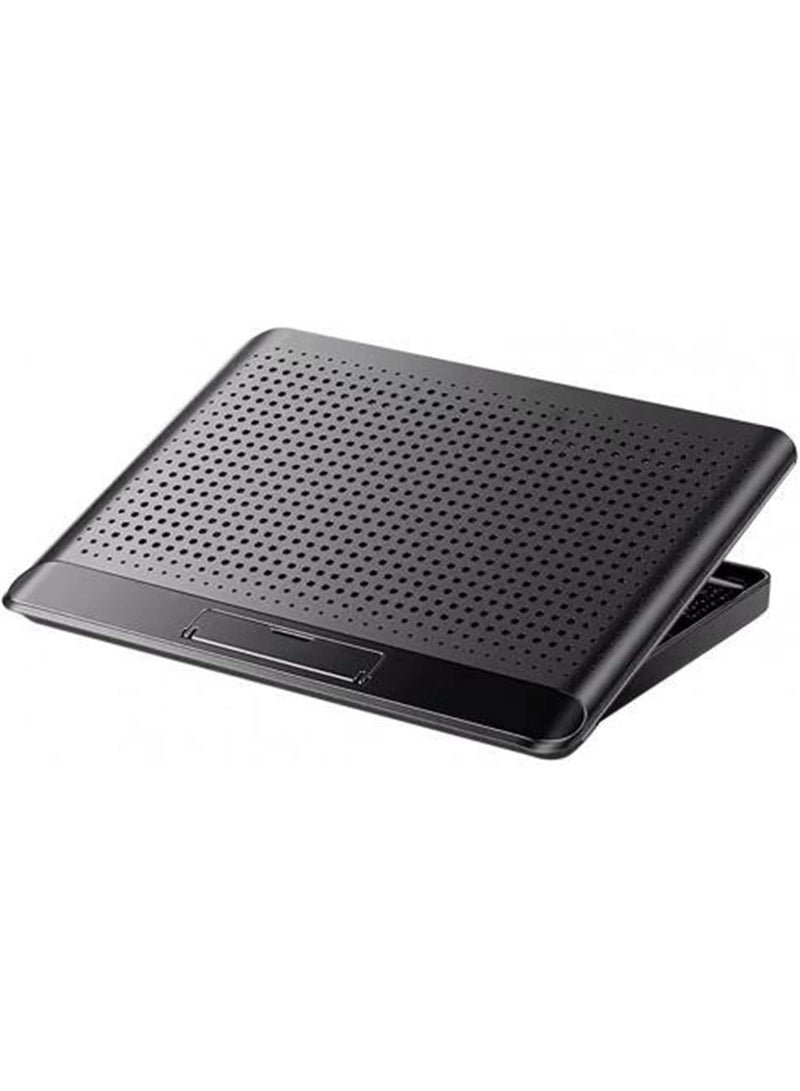 Gaming Laptop Cooling Pad, Silent Low Noise Turbo Fan, Adjustable Stand with USB Ports - Image 1