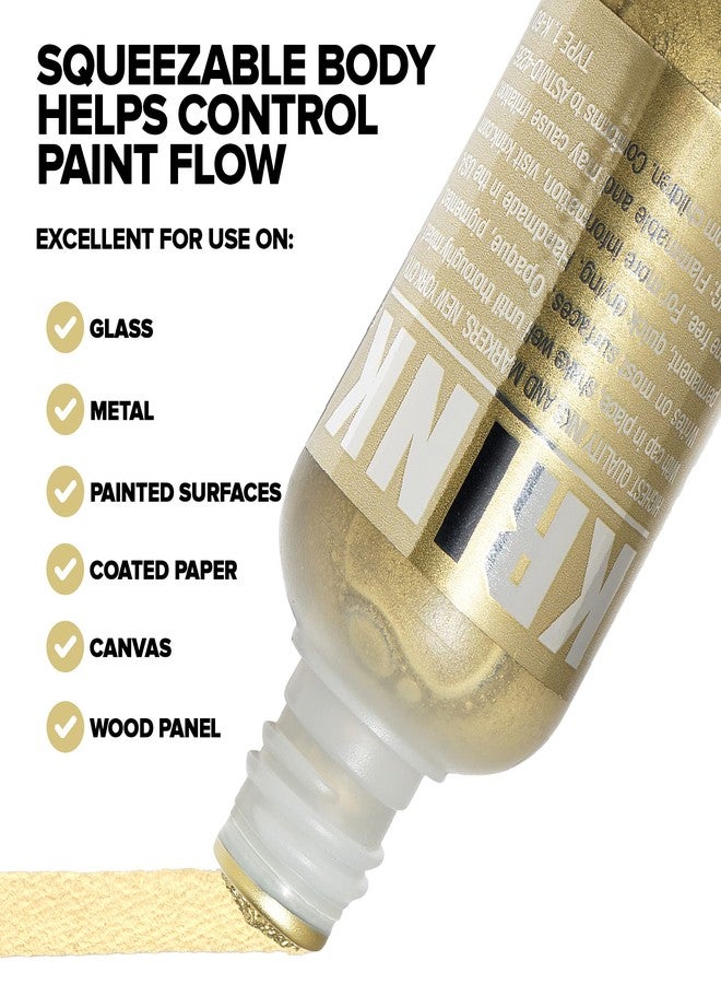 Krink K-60 3 Color Paint Marker Set - Vibrant and Opaque Fine Art Graffiti Markers for Canvas Metal Glass Paper and More - Alcohol-Based Permanent Graffiti Mop Paint Marker for Lasting Tags - Image 3