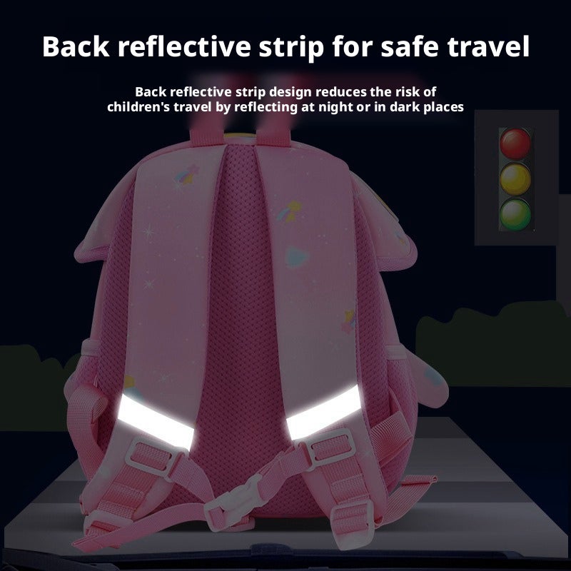 Cute Cartoon Kids Backpack, Neoprene, Lightweight & Waterproof - Image 4