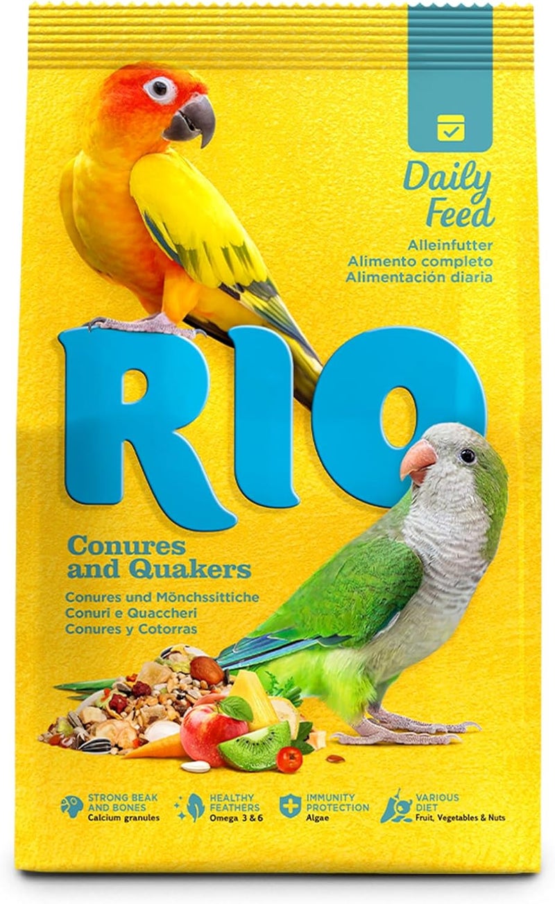 RIO Daily food for Conures and Quakers 1kg - Image 1