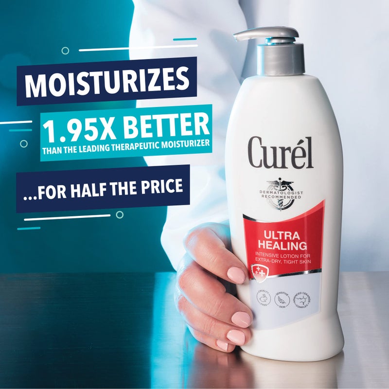 Curel Ultra Healing Lotion, 13 Ounce (Pack of 2) - Image 2