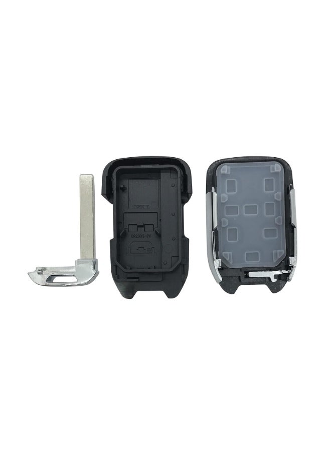 قطعتان من غطاء مفتاح التحكم عن بُعد (Key Fob) - غطاء بديل متوافق مع سيارات Chevy Suburban وTahoe (موديلات 2015-2020) وGMC Yukon - غلاف مفتاح ذكي للفتح بدون مفتاح - Image 4