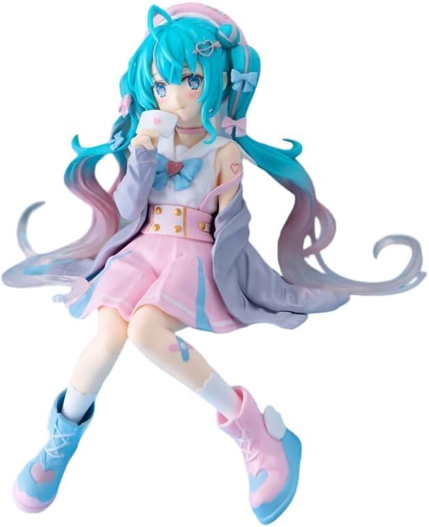 Furyu CorporationHatsune Miku Noodle Stopper Figure Love Sailor Grey Color ver - Image 1