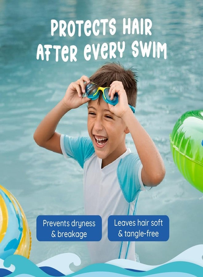 Fresh Monster Swim Shampoo for Kids - Clarifying Shampoo for Chlorine & Salt Water Removal - Tear-Free, Sulfate-Free, Gentle Post-Swim Hair Wash for Swimmers, 8.5 oz - Image 3