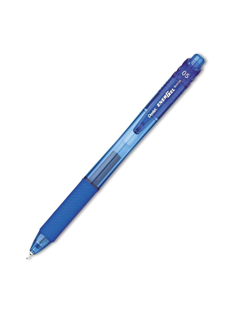 Pentel 1-Piece Energel Gel Ink Pen 0.5mm Tip Blue Ink - Image 2