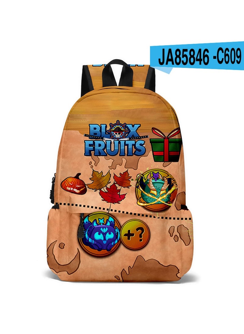 Blox Cartoon Backpack Student School Bag 