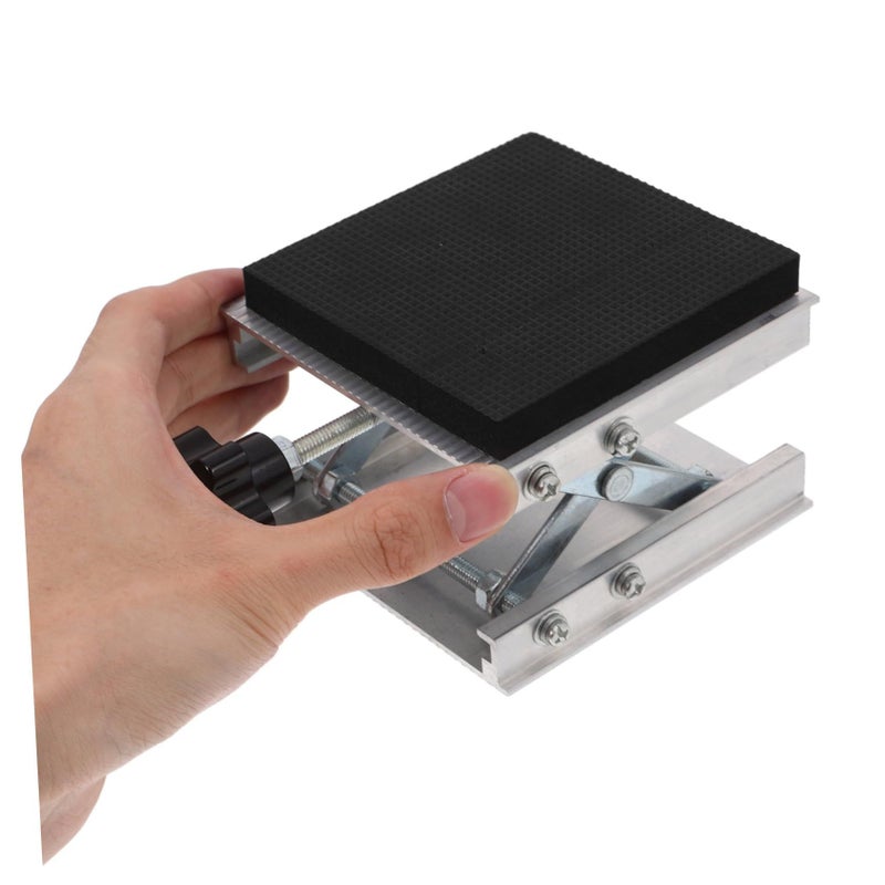 Manual Adjustable Scissor Jack Stand Laboratory Lifting Platform Height Control Support - Image 4
