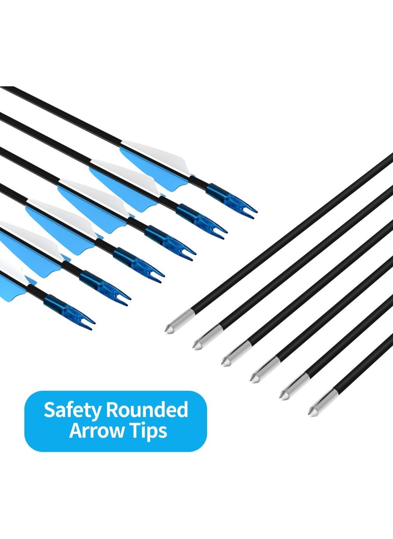 Bukela Bow and Arrow Set for Kids and Teens, Beginner Practice Bow, Youth Bow and Arrow with 6 Arrows and Accessories for Outdoor Sports Game  - Image 4